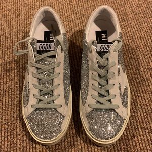 Golden Goose Hi Star Glitter Sneaker